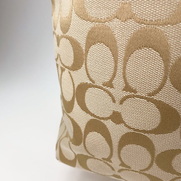 COACH Signature C Jacquard Canvas Tote Bag - C1405-F28504 - Picture 10 of 16